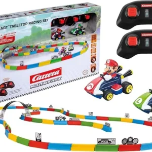 Carrera RC Mario Kart Tabletop Toy Racing Set Featuring Mario